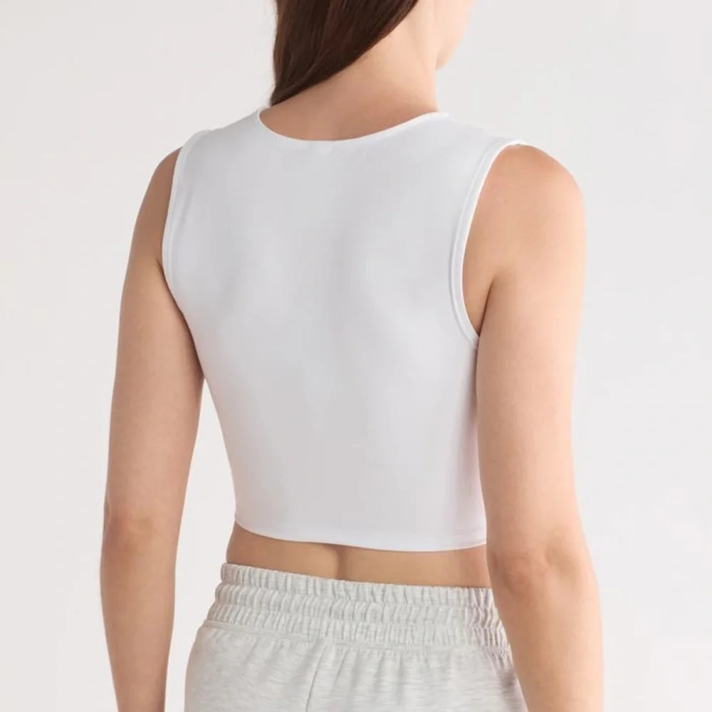 Yogalicious Pure Cloud Crop Tank Women’s Size Small - Picture 2 of 6